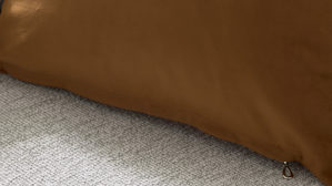 Kissenbezug /-hülle Interliving aus Stoff in Orange Interliving Kissenhülle Serie 9120 rostfarbener Samt - ca. 45 x 45 cm