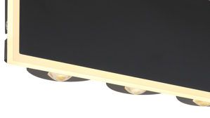 Wandleuchte Globo lighting aus Metall in Schwarz GLOBO Wandleuchte Saidy Schwarz & Opal – ca. 28 x 9 cm