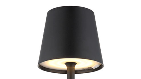 Stehleuchte Globo lighting aus Metall in Schwarz GLOBO LED-Stehleuchte Vannie schwarzes Metall - Höhe ca. 120 cm