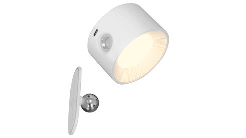 Wandleuchte Fh lighting aus Metall in Weiß FH LIGHTING Akku Leuchten Serie Magnetic matt weißes Metall - ca. 8 x 4,5 cm