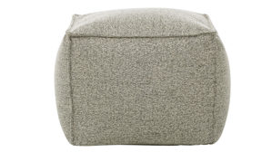 Polsterhocker Roomio® aus Stoff in Hellgrün Roomio® No. 4121 - Hocker schildkrötenfarben melierter Stoffbezug - ca. 66 x 66 cm