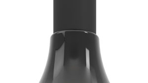 Pendelleuchte Roomio® aus Glas in Schwarz Roomio® Hängeleuchte No. 9802 schwarzes Glas - Durchmesser ca. 20 cm