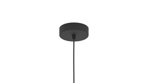 Pendelleuchte Roomio® aus Glas in Schwarz Roomio® Hängeleuchte No. 9802 schwarzes Glas - Durchmesser ca. 20 cm