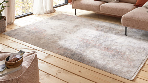 Webteppich Roomio® aus Kunstfaser in Mehrfarbig Roomio® Teppich No. 8303 mehrfarbig gemustert - ca. 200 x 290 cm