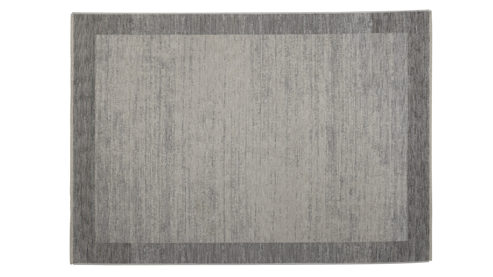 Webteppich Roomio® aus Kunstfaser in Grau Roomio® Teppich No. 8306 Grautöne - ca. 133 x 185 cm