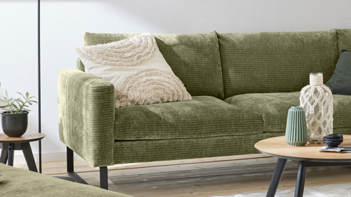 Kissenbezug /-hülle Roomio® aus Stoff in Beige Roomio® Kissenhülle No. 9405 beige Baumwolle - ca. 50 x 50 cm