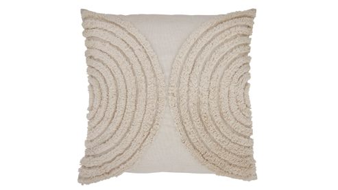 Kissenbezug /-hülle Roomio® aus Stoff in Beige Roomio® Kissenhülle No. 9405 beige Baumwolle - ca. 50 x 50 cm