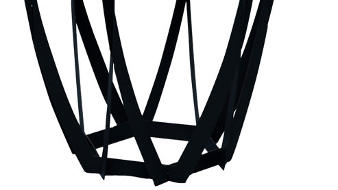 Beistelltisch M2 kollektion aus Holz in Holzfarben Beistelltisch Mella 1 Artisaneiche & Schwarz - Durchmesser ca. 50 cm