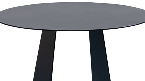 Couchtisch M2 kollektion aus Metall in Schwarz Beistelltisch Freddy 3 Schwarz - ca. 45 x 50 cm