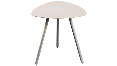 Beistelltisch M2 kollektion aus Metall in Grau Beistelltisch Mira 2 Grau - ca. 50 x 50 cm