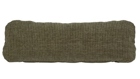 Einzelkissen modulmaster aus Stoff in Grün Modulmaster Serie MM-ZE1195 - Nierenkissen olivgrünes Flachgewebe Maranta – ca.  70 x 25 cm