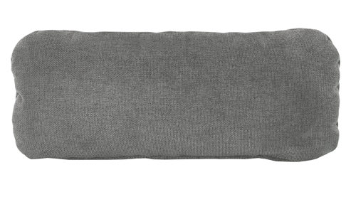 Einzelkissen modulmaster aus Stoff in Grau Modulmaster Serie MM-ZE1190 - Nierenkissen graues Flachgewebe Cyber - ca. 58 x 25 cm