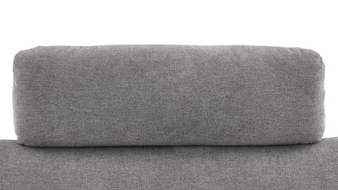 Kopfstütze modulmaster aus Stoff in Grau Modulmaster Serie MM-ZE1190 - Kopfstütze graues Flachgewebe Cyber - ca. 70 x 21 cm