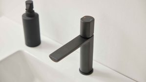 Mischbatterie Interliving aus Metall in Schwarz Interliving Bad Serie 3702 - Armatur 7751 mattes Schwarz