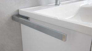 Handtuchhalter Interliving aus Metall in Chrom Interliving Bad Serie 3702 - Handtuchhalter 7793 Chrom