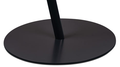 Beistelltisch M2 kollektion aus Holz in Holzfarben Beistelltisch Lea Wildeiche & Anthrazit - Durchmesser ca. 50 cm