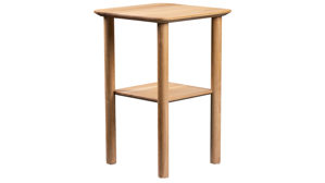 Beistelltisch M2 kollektion aus Holz in Holzfarben Beistelltisch Dill 1 Wildeiche - ca. 40 x 40 cm