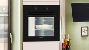 Einbauküche Pino aus Holz in Weiß pino Einbauküche inklusive Einbaugeräte Magnolienweiß - Länge ca. 270 cm