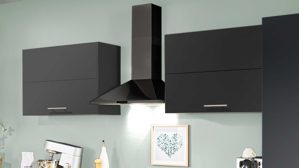 Einbauküche Pino aus Holz in Holzfarben pino Einbauküche inklusive Einbaugeräte Eiche Aviva & Grafit - Stellfläche ca. 275 x 205