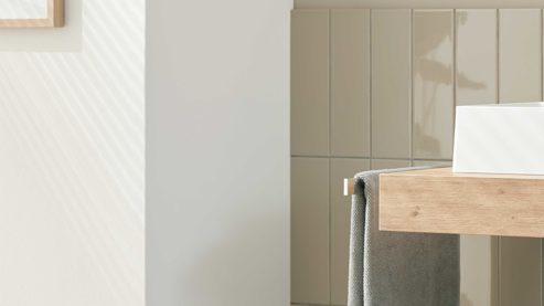 Handtuchhalter Interliving aus Metall in Chrom Interliving Bad Serie 3725 – Handtuchhalter verchromtes Metall