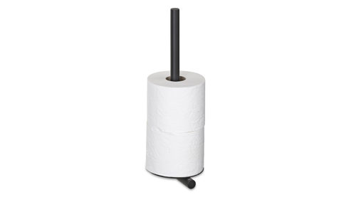 Toilettenpapier-Halterung Kela | keck & lang aus Metall in Schwarz kela Toilettenpapierhalterung Alessio Schwarz - ca. 16 x 38 cm