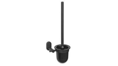 WC-Garnitur Kela | keck & lang aus Metall in Schwarz kela Toilettengarnitur Alessio Schwarz - ca. 11 x 43 xm