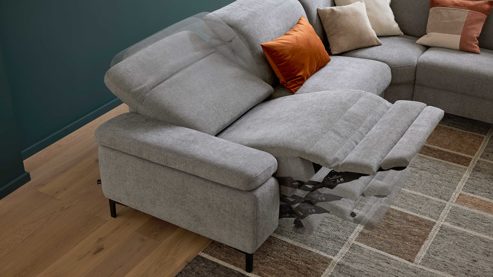 Funktion Interliving aus Metall in Transparent Interliving Sofa Serie 4064 - WallAway WAH2 motorisch verstellbar