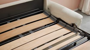 Lattenrost Interliving aus Holz in Holzfarben Interliving Schlafsofa Serie 4700 - Lattenrahmen Federholzleisten