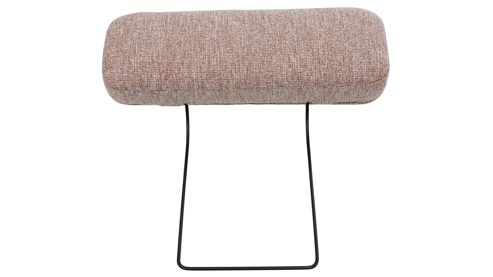 Kopfstütze Interliving aus Stoff in Rosa Interliving Schlafsofa Serie 4700 - Kopfstütze sienafarbener Webstoff Loft