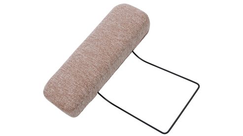Kopfstütze Interliving aus Stoff in Rosa Interliving Schlafsofa Serie 4700 - Kopfstütze sienafarbener Webstoff Loft