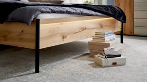 Möbelbeleuchtung Interliving aus Kunststoff in Weiß Interliving Schlafzimmer Serie 1034 – Bettbeleuchtung zweiteiliges Set