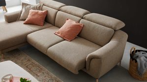 Funktion Interliving aus Metall in Transparent Interliving Sofa Serie 4461 - Sitzvorzug motorisch