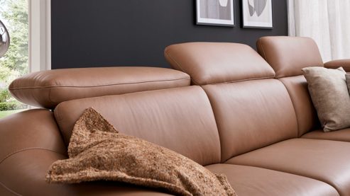 Funktion Interliving aus Metall in Transparent Interliving Sofa Serie 4461 - Kopfpolsterverstellung manuell