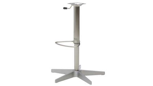 Barstuhl Interliving aus Kunstfaser in Grün Interliving Esszimmer Serie 5122 – Barhocker ST52 mit Liftfunktion farngrüne Mikrofaser & gebürsteter Edelstahl