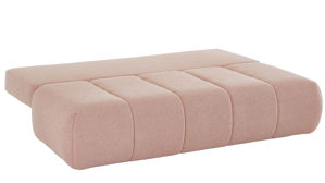 Schlafsofa Restyl aus Stoff in Rosa Schlafsofa Benita rosafarbener Chenillebezug 1-6425 - Liegefläche ca. 150 x 202 cm