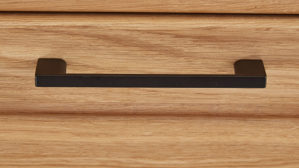 Lowboard PARTNERRING COLLECTION aus Holz in Holzfarben PARTNERRING COLLECTION Programm Vigo - Lowboard Eiche geölt - zwei Holztüren, eine Klappe, ein Fach, ca. 175 x 59 cm