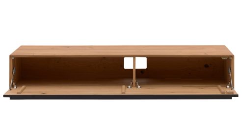 Lowboard Interliving aus Holz in Holzfarben Interliving Wohnzimmer Serie 2033 - Lowboard 126605 Asteiche - eine Klapptür, Länge ca. 182 cm