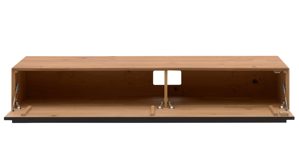 Lowboard Interliving aus Holz in Holzfarben Interliving Wohnzimmer Serie 2033 - Lowboard Asteiche - eine Klapptür, Länge ca. 182 cm
