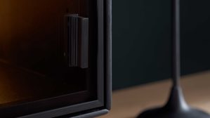 Wohnwand Interliving aus Holz in Holzfarben Interliving Wohnzimmer Serie 2033 - Wohnwand Asteiche - dreiteilig, Breite ca. 303 cm