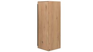 Wohnwand Interliving aus Holz in Holzfarben Interliving Wohnzimmer Serie 2033 - Wohnwand V12605 Asteiche - dreiteilig, Breite ca. 296 cm