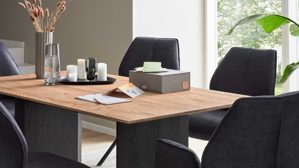 Esstisch Interliving aus Holz in Holzfarben Interliving Wohnzimmer Serie 2033 - Esstisch Asteiche - ca. 180 x 95 cm