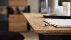 Esstisch Interliving aus Holz in Holzfarben Interliving Wohnzimmer Serie 2033 - Esstisch Asteiche - ca. 180 x 95 cm