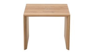 Couchtisch-Set Interliving aus Holz in Schwarz Interliving Wohnzimmer Serie 2033 - Couchtisch-Set V12630 schwarze & biancofarbene Asteiche - zweiteilig