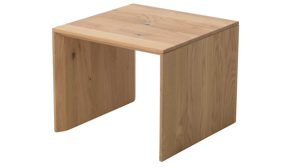 Couchtisch-Set Interliving aus Holz in Schwarz Interliving Wohnzimmer Serie 2033 - Couchtisch-Set V12630 schwarze & biancofarbene Asteiche - zweiteilig
