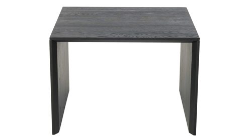 Couchtisch-Set Interliving aus Holz in Schwarz Interliving Wohnzimmer Serie 2033 - Couchtisch-Set V12630 schwarze & biancofarbene Asteiche - zweiteilig