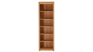 Regal PARTNERRING COLLECTION aus Holz in Holzfarben PARTNERRING COLLECTION Programm Vigo - Regal Eiche geölt - fünf Holzböden, ca. 65 x 204 cm