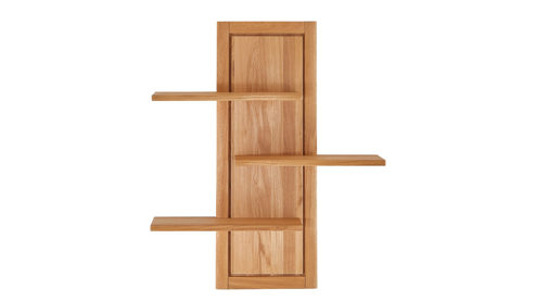 Hängeregal PARTNERRING COLLECTION aus Holz in Holzfarben PARTNERRING COLLECTION Programm Vigo - Hängeregal Eiche geölt - drei Holzböden, ca. 93 x 109 cm
