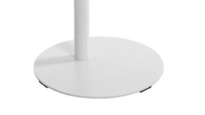 Beistelltisch Haku aus Metall in Weiß Beistelltisch Höhe ca. 60 cm - Weiß