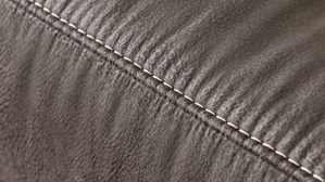 Funktionshocker modulmaster aus Stoff in Anthrazit Modulmaster MM-PP1194 - Polsterhocker mit Funktion anthrazitfarbene Mikrofaser Saddle & Metallfüße W009-M01 - ca. 60 x 60 cm