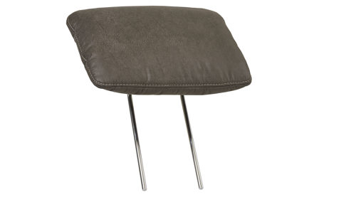 Kopfstütze modulmaster aus Stoff in Anthrazit Modulmaster MM-PP1194 - Comfort-Kopfstütze anthrazitfarbene Mikrofaser Saddle - ca. 44 x 32 cm